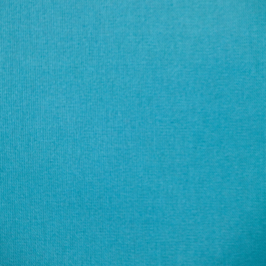 16" Blue Cotton Throw Pillow