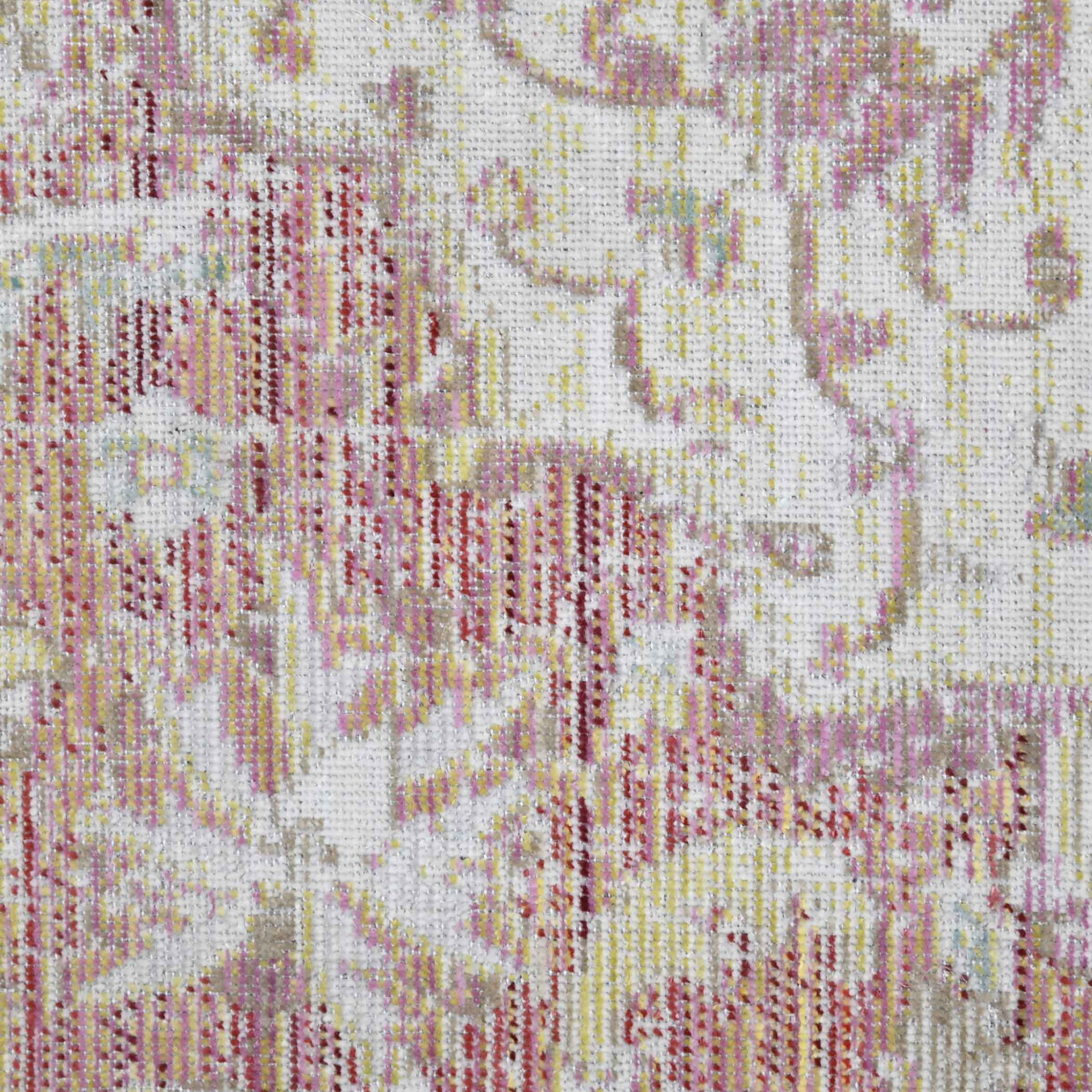 5" X 8" Sage and Gray Medallion Power Loom Area Rug