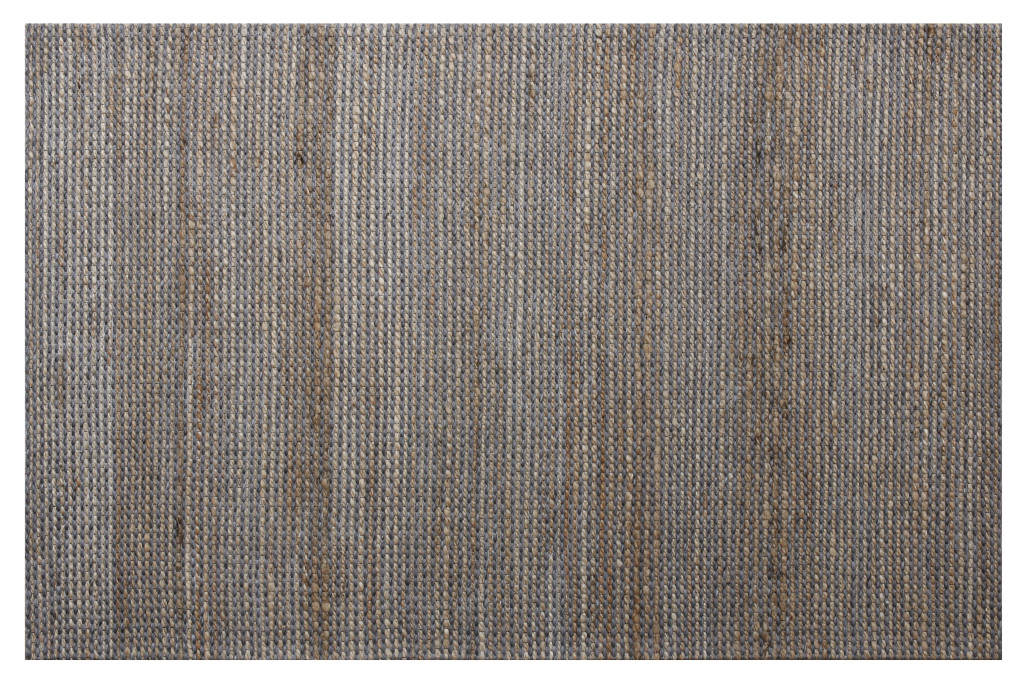 8' x 10' Gray Striped Hand Woven Area Rug-533618-1