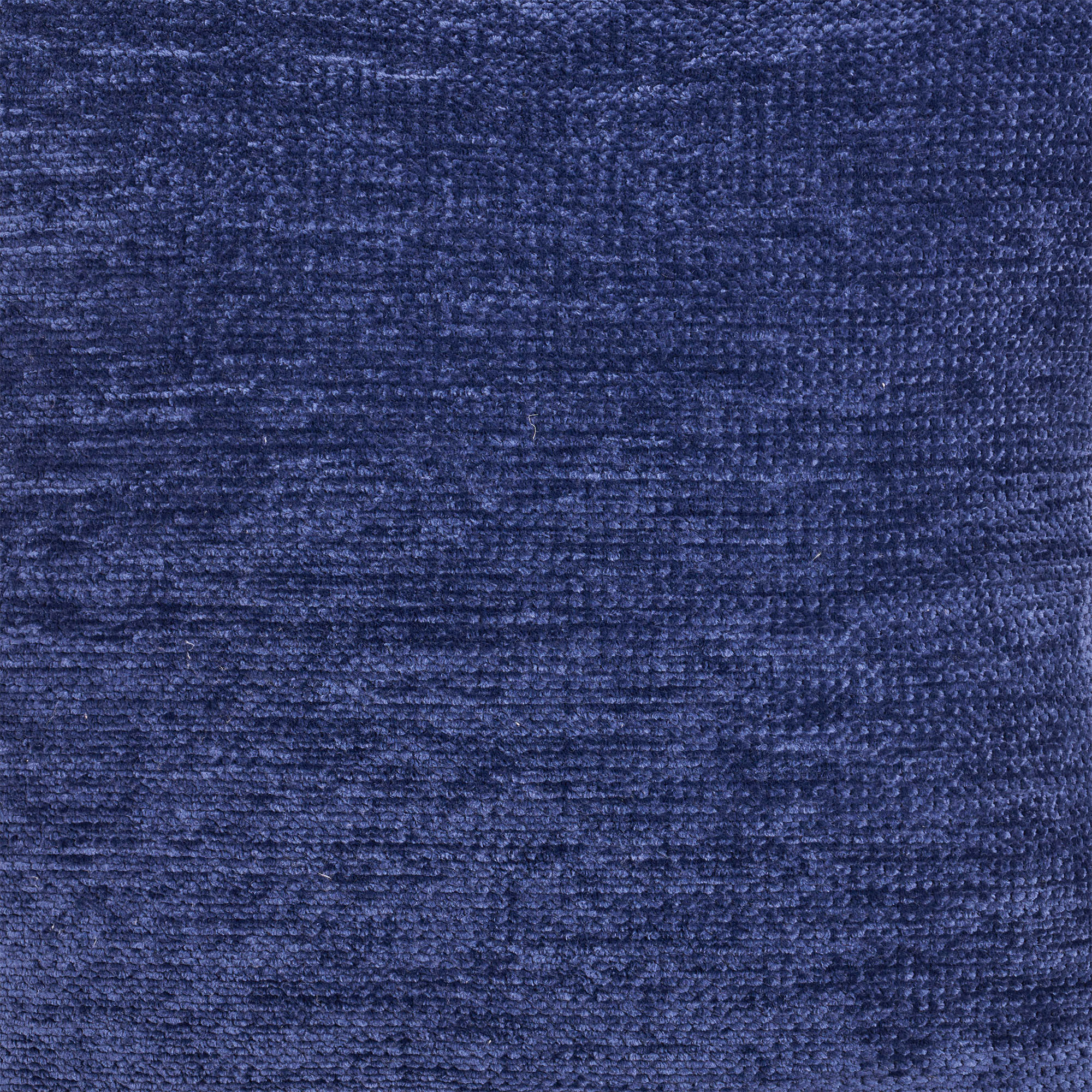 24" X 24" Blue Chenille Zippered Pillow