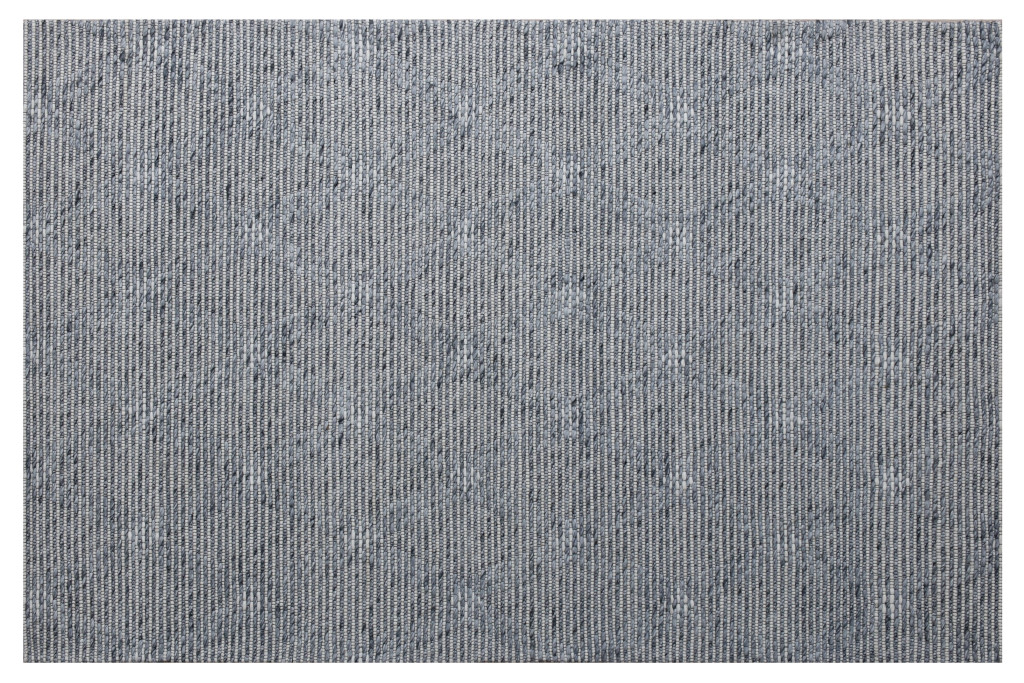 9' x 12' Blue Wool Geometric Hand Woven Area Rug-544124-1