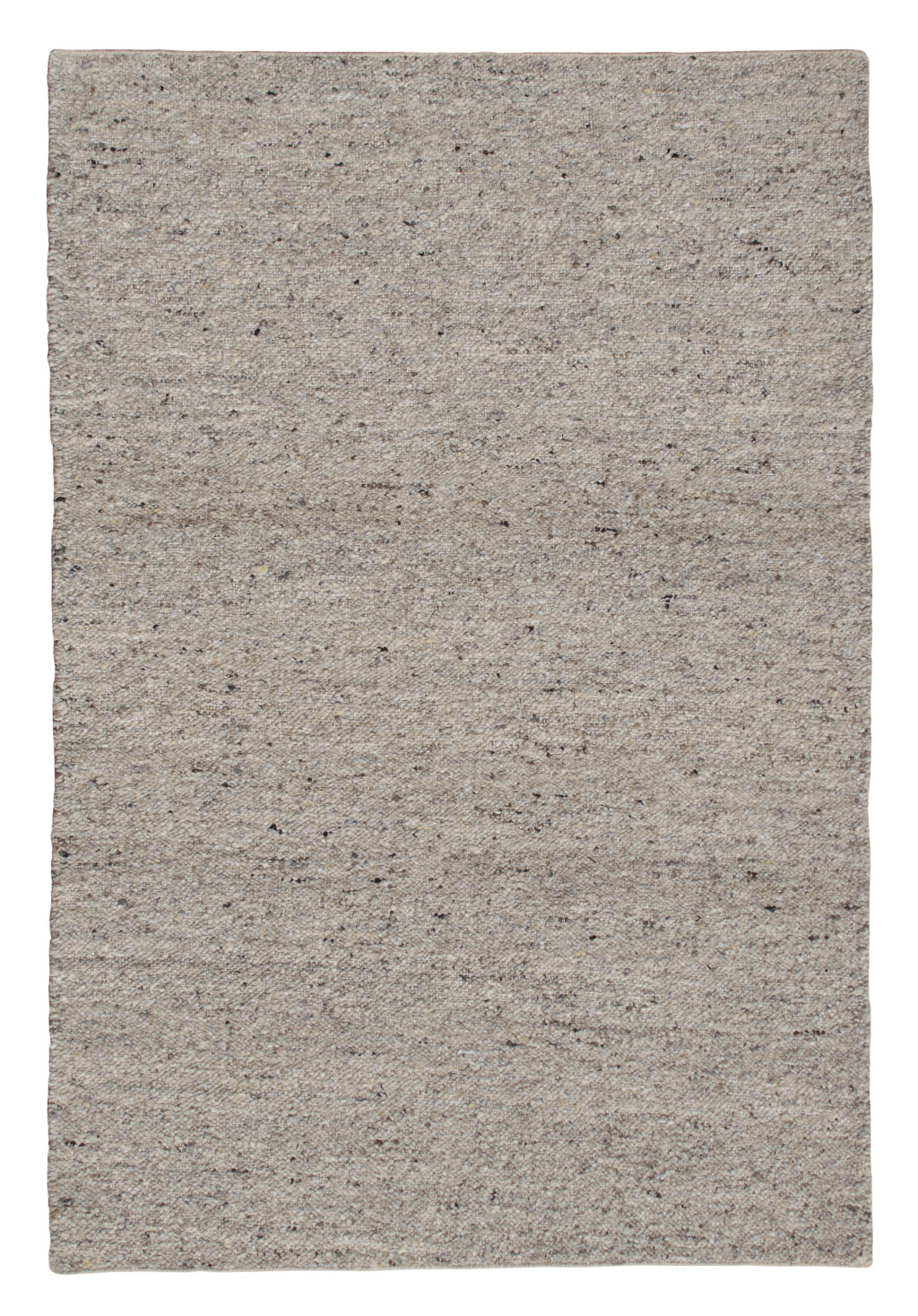 5' x 8' Gray Wool Hand Woven Area Rug-544134-1