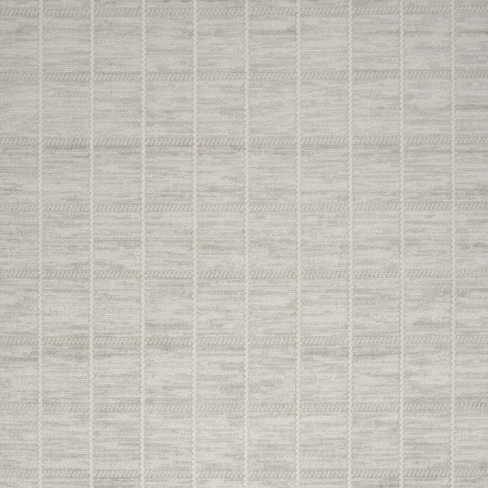 5" X 7" Gray Geometric Area Rug