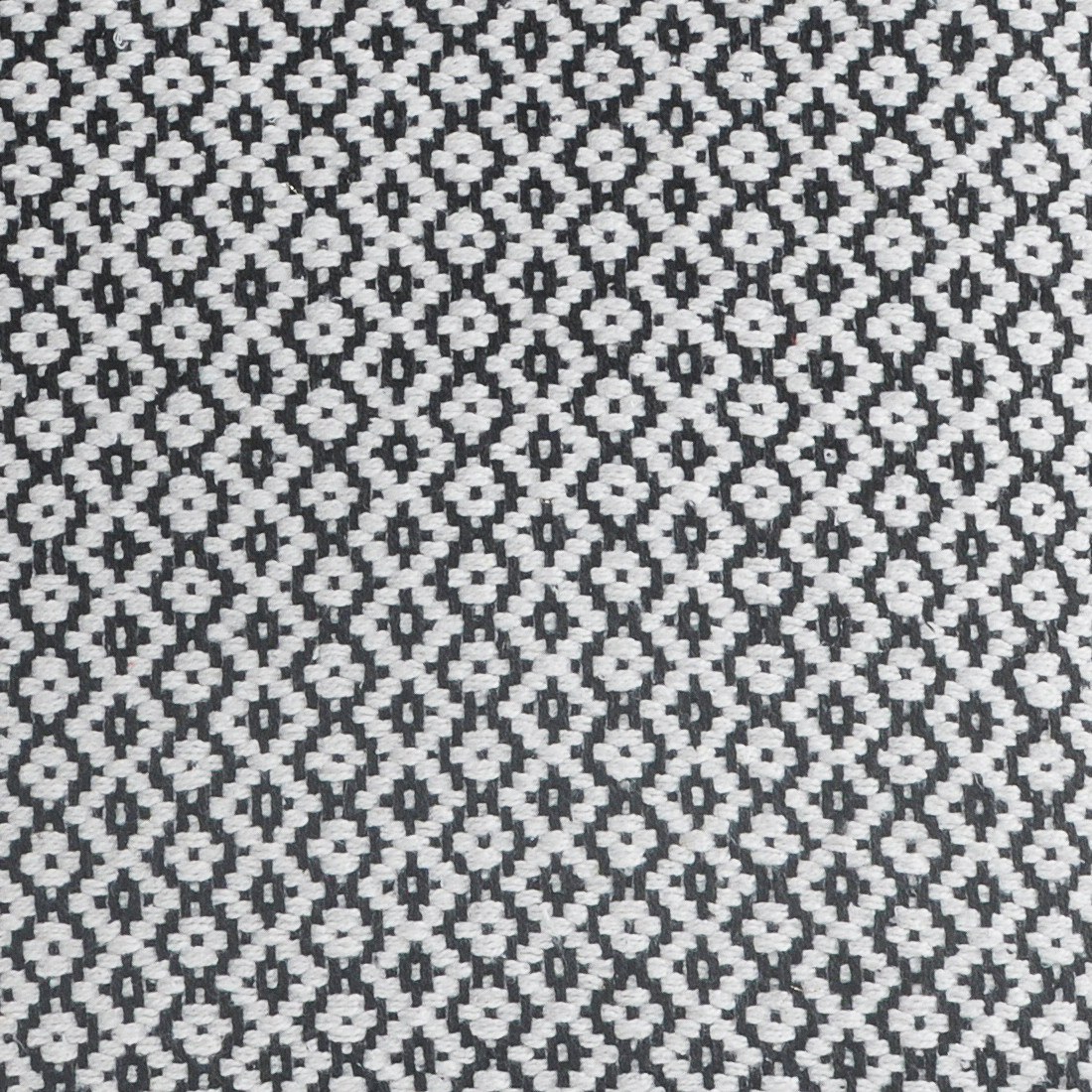 Set of Two Gray Chevron Cotton Throw Pillow