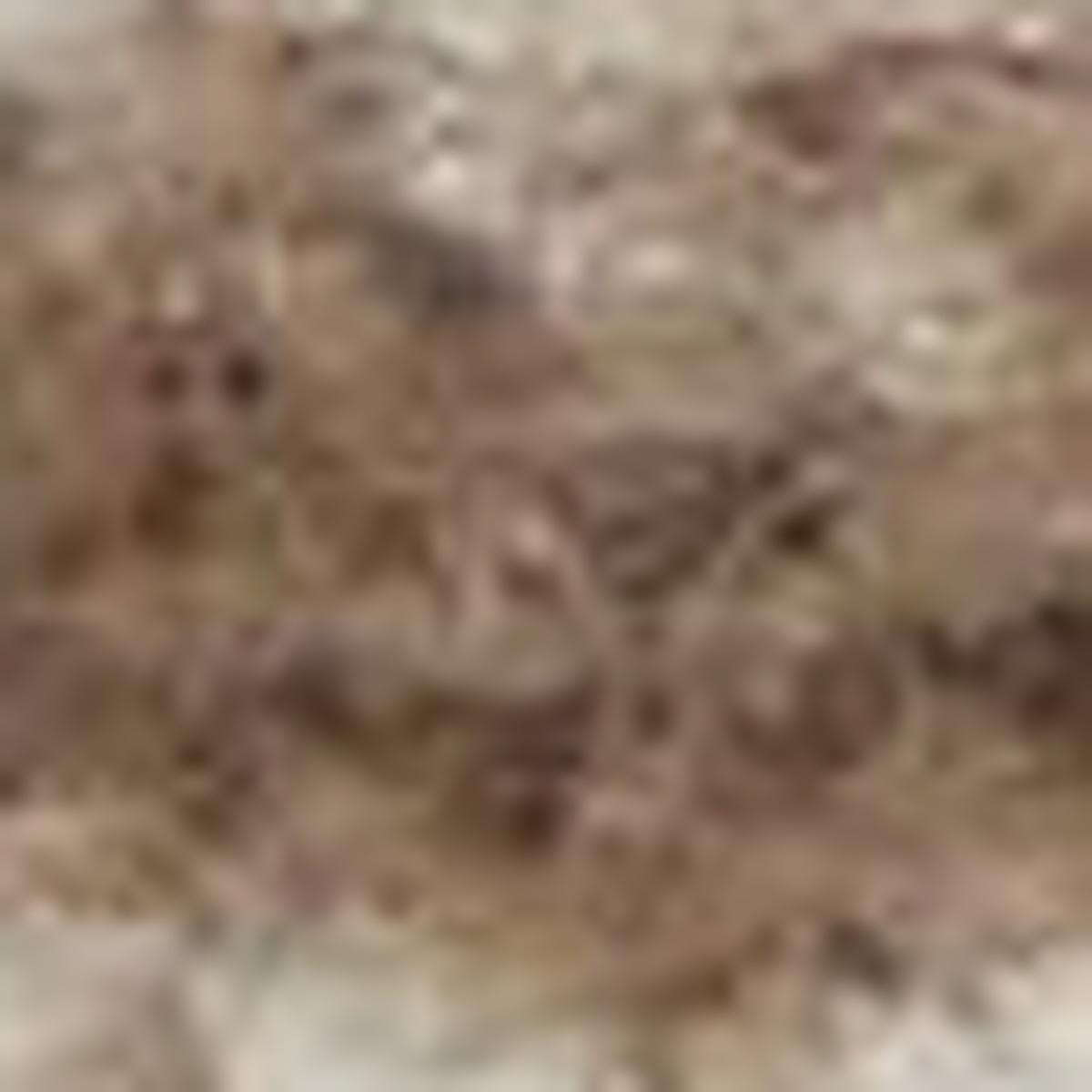 6' Ivory and Gray Abstract Non Skid Runner Rug