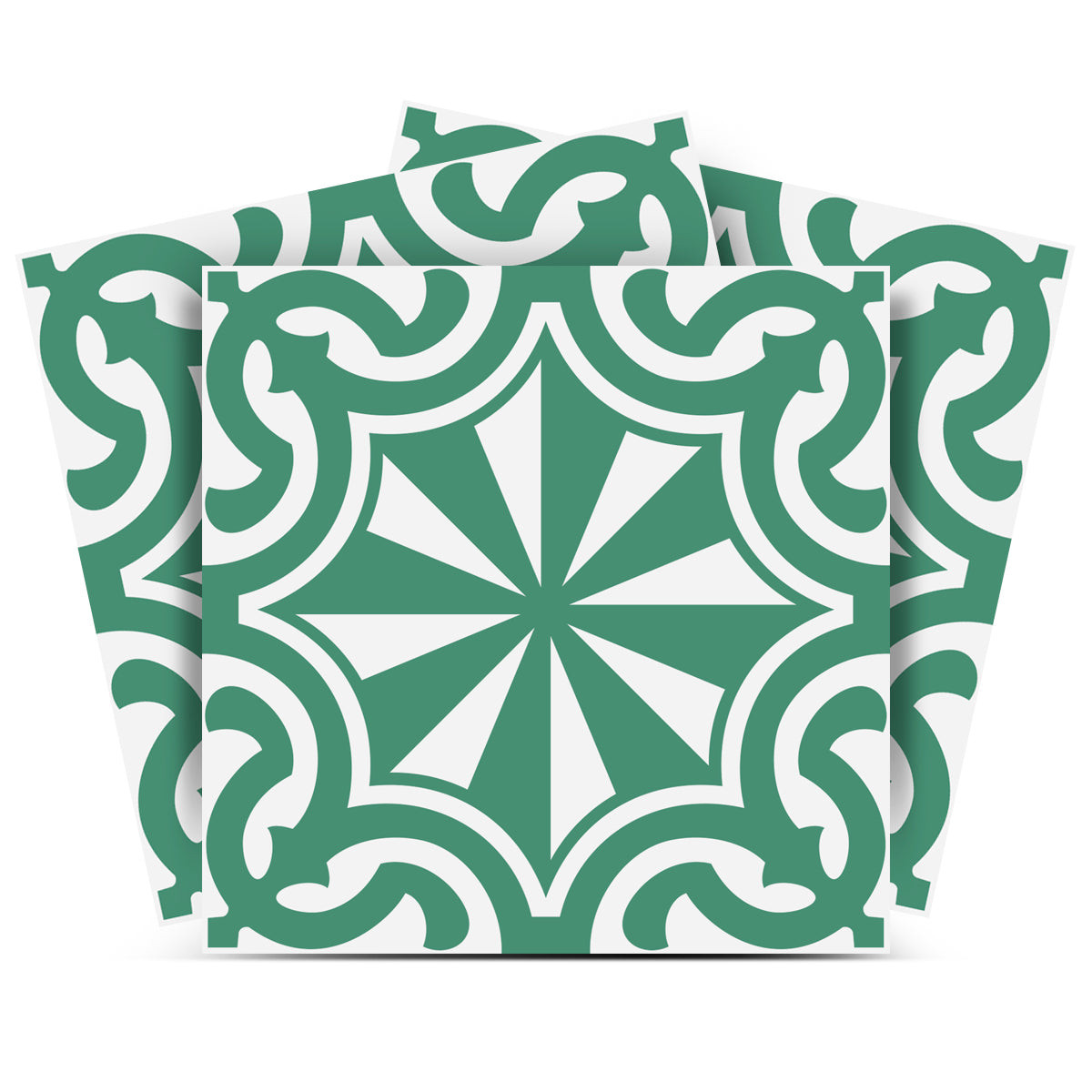 12" X 12" Glenda Sage Removable Peel and Stick Tiles-556390-1