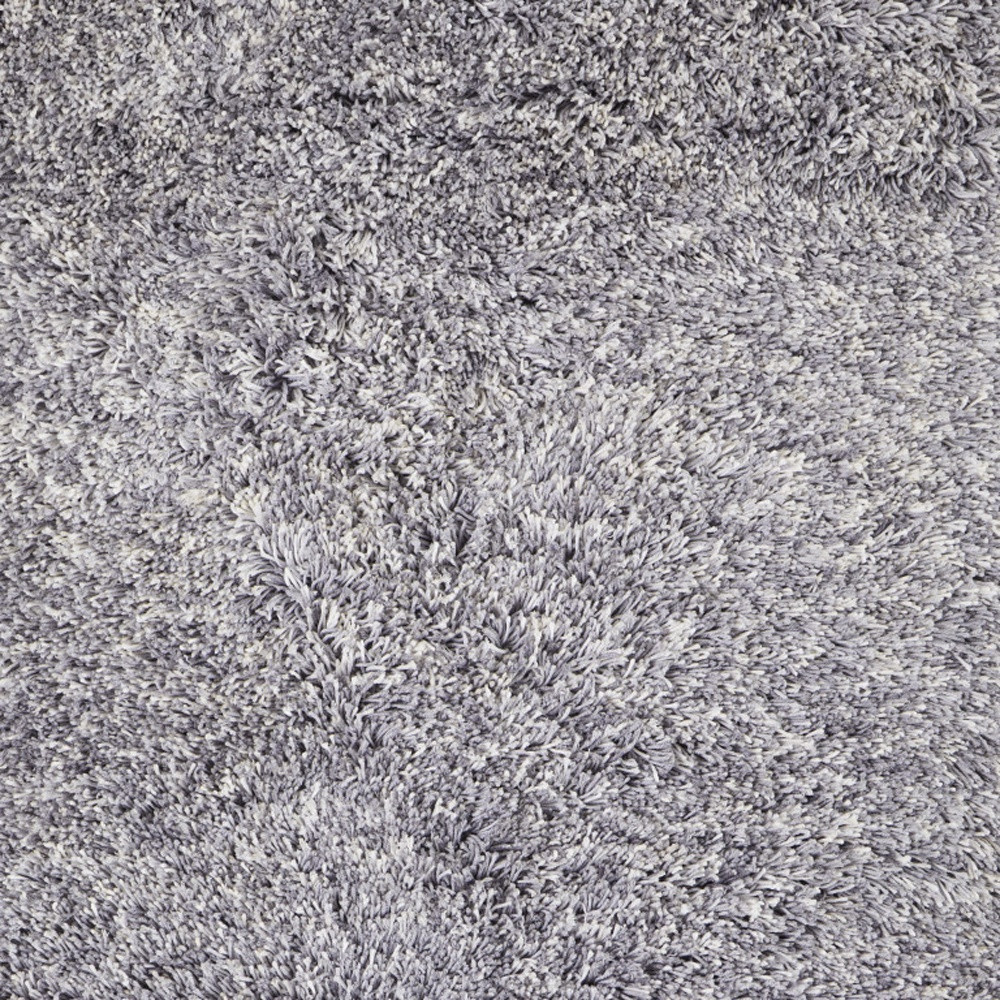 8" X 10" Gray Shag Hand Tufted Area Rug