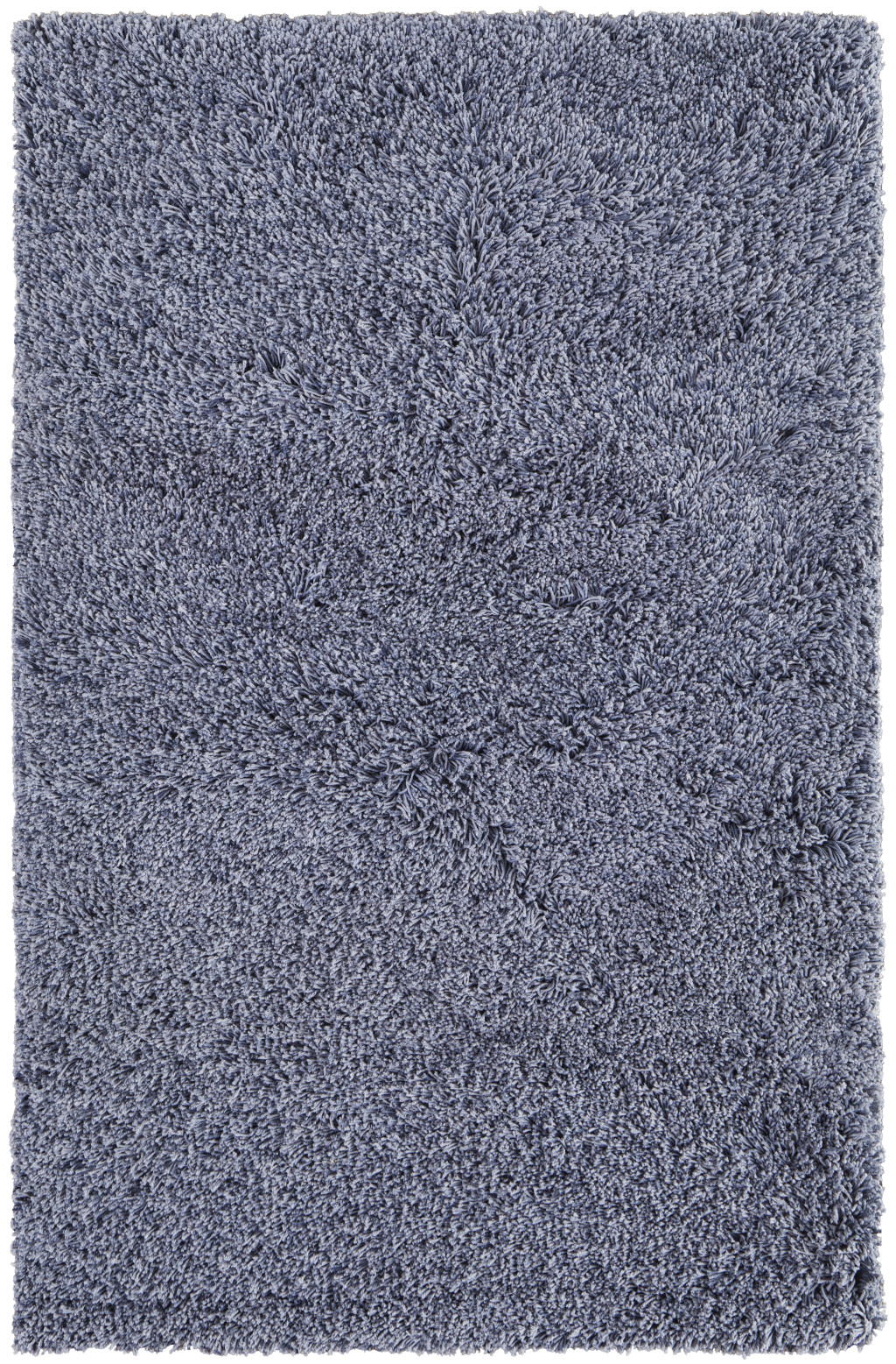 9' X 12' Blue Shag Hand Tufted Area Rug-565500-1