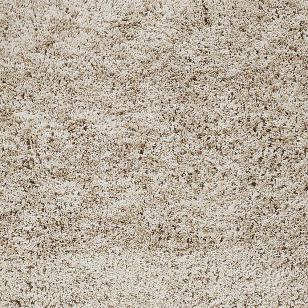 5" X 8" Gray Shag Hand Tufted Area Rug