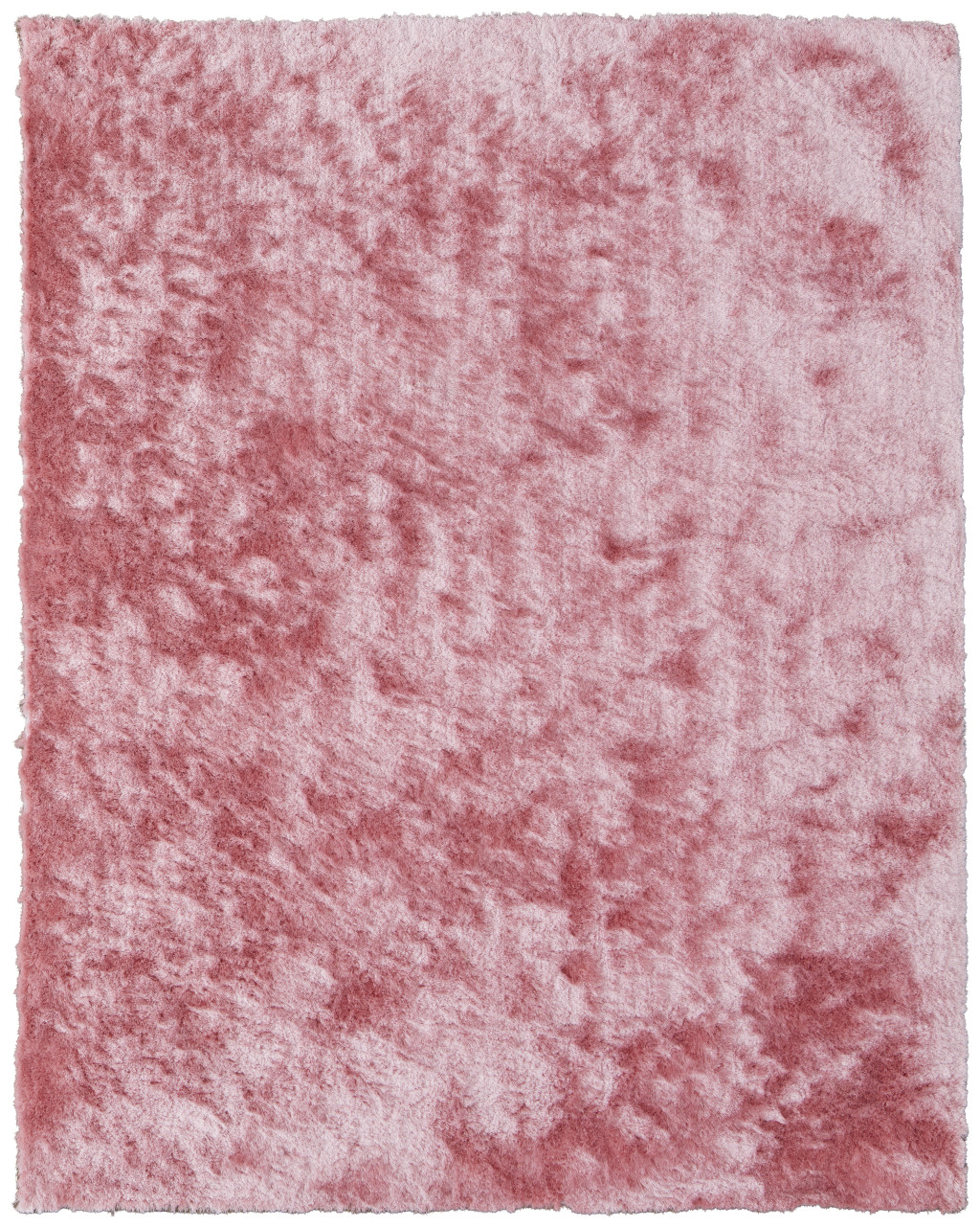 2" X 3" Pink Shag Hand Tufted Area Rug