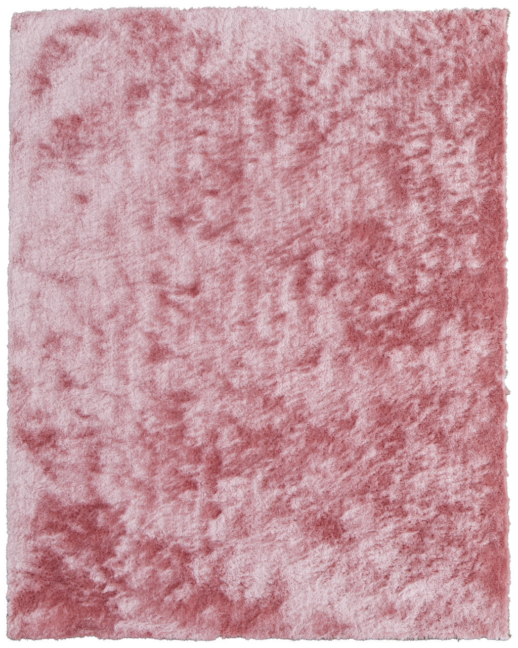 8" X 10" Pink Shag Hand Tufted Area Rug