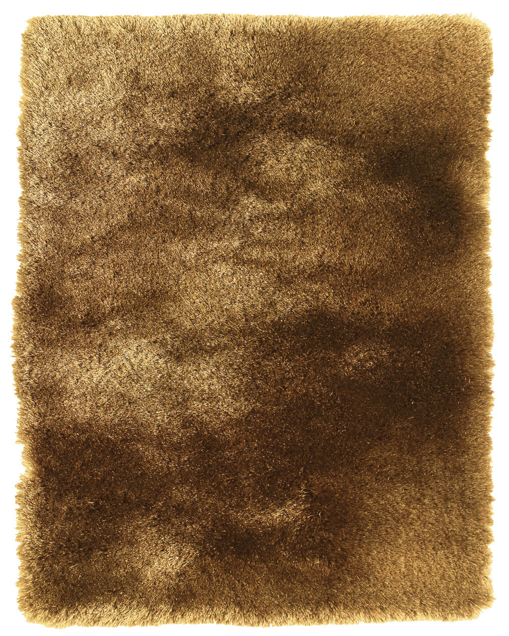 8" X 10" Brown Shag Hand Tufted Area Rug