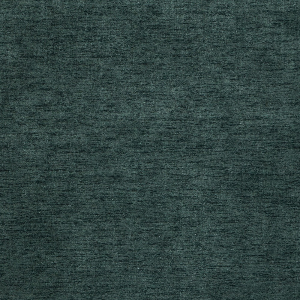 5" X 8" Green Wool Hand Woven Area Rug