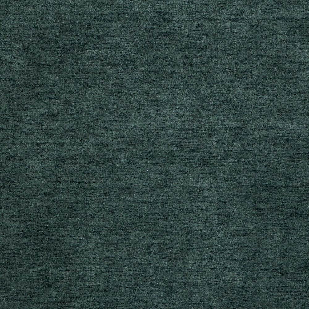 5" X 8" Green Wool Hand Woven Area Rug