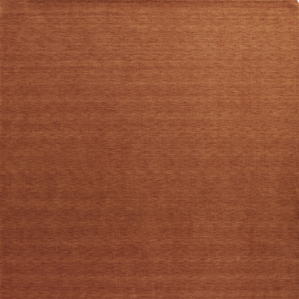 5" X 8" Orange Wool Hand Woven Area Rug