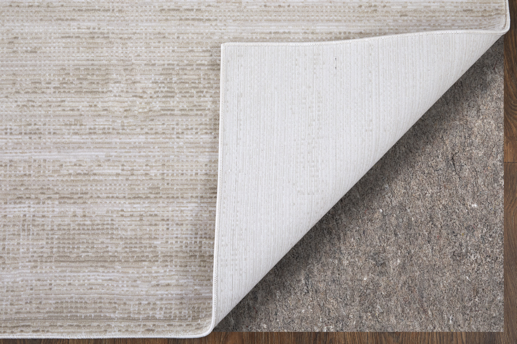 7" X 10" Ivory Power Loom Area Rug