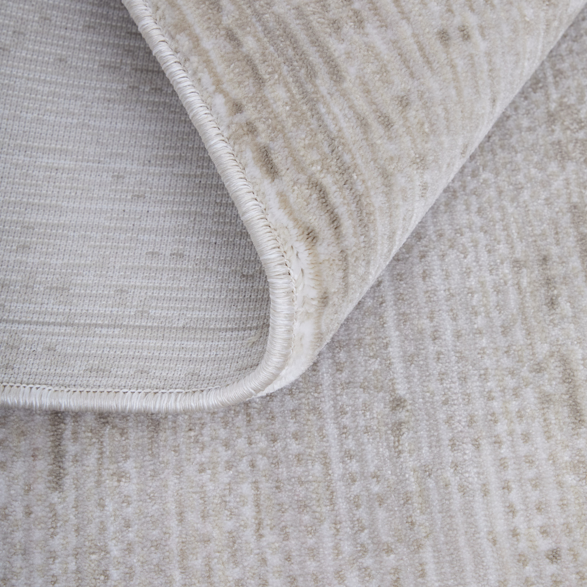 7" X 10" Ivory Power Loom Area Rug