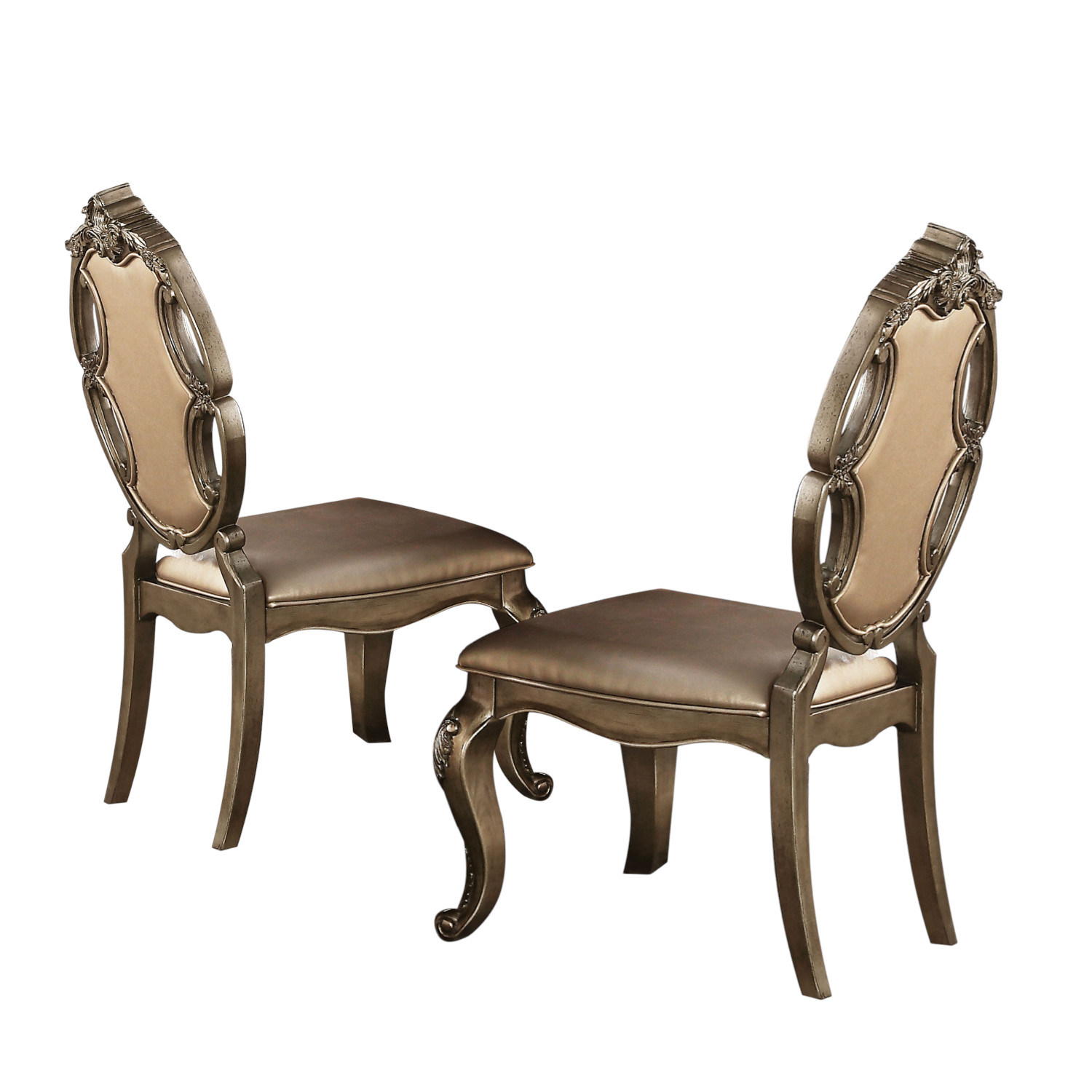 Set of Two Tufted Oak Upholstered Faux Leather And Solid Wood Dining Side Chairs and other Purchase Wholesale dinning chairs. Free Returns & Net 60 Terms on Faire trending on Faire.