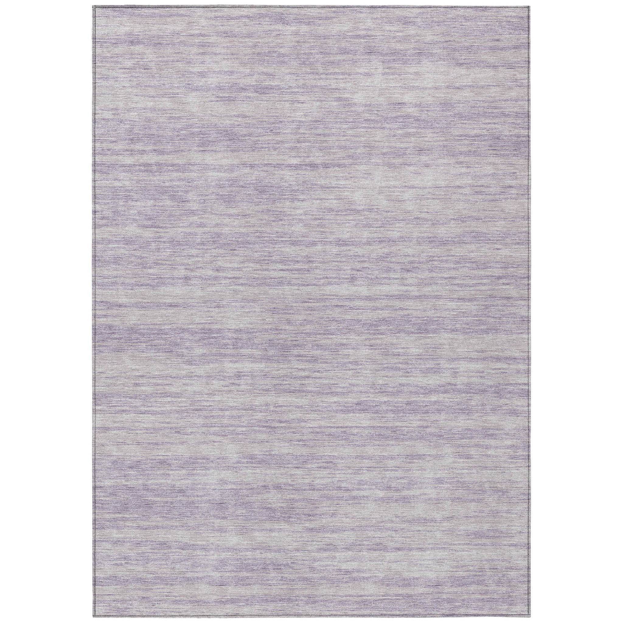 9' X 12' Lavender And Lilac Abstract Washable Indoor Outdoor Area Rug-613113-1