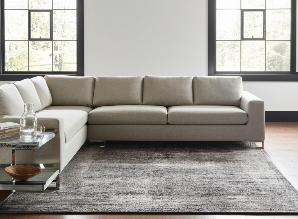 12' X 15' Gray Black And Taupe Abstract Distressed Area Rug-616985-1